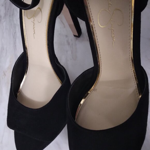 Jessica Simpson | Beeya Ankle Strap Platform Heeled Sandals Shoes | Size 9M - Picture 8 of 8